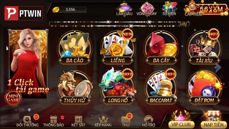 Nhà cái PTWIN - Sân chơi mới nổi với những tựa game đẳng cấp