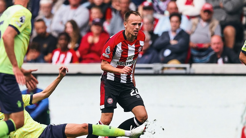 Trận đấu này thật sự là màn trình diễn toàn diện của Damsgaard