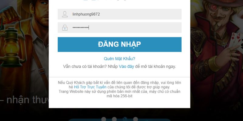 Xác Nhận và Đăng Nhập